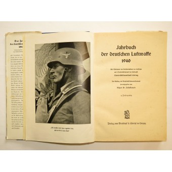Almanacco del tedesco Luftwaffe, raro problema da 1940 anni. Espenlaub militaria